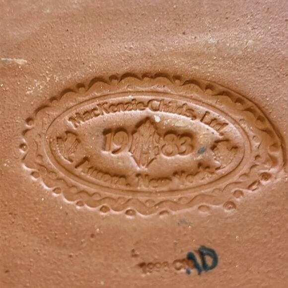 Mackenzie-Childs 1983 Aurora New York Ceramic Tile - Picture 2 of 4